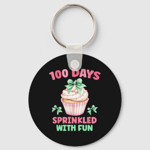 100 Tage geteilt mit Fun Cupcake 100. Tag der S Schlüsselanhänger