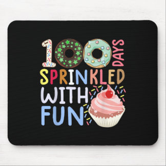 100 Tage geteilt mit Spaß Cupcake 100 Tage Mousepad