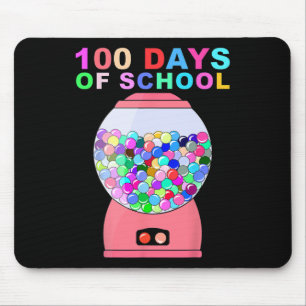 100 Tage Gumball-Maschine für Kinder Lehre Mousepad