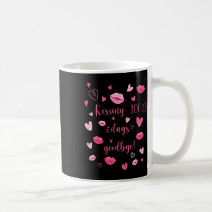 100 Tage gute 100 Tage Schullehrer und -studium Kaffeetasse