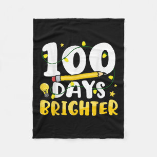 100 Tage heller 100. Schultag 100 Tage Fleecedecke