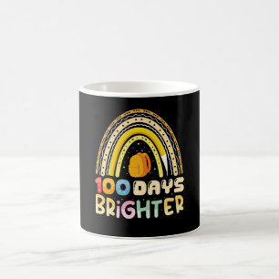100 Tage heller 100. Schultag Lehrer Kaffeetasse