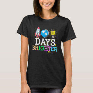 100 Tage heller 100 Tage Schule Lehrer Kinder T-Shirt