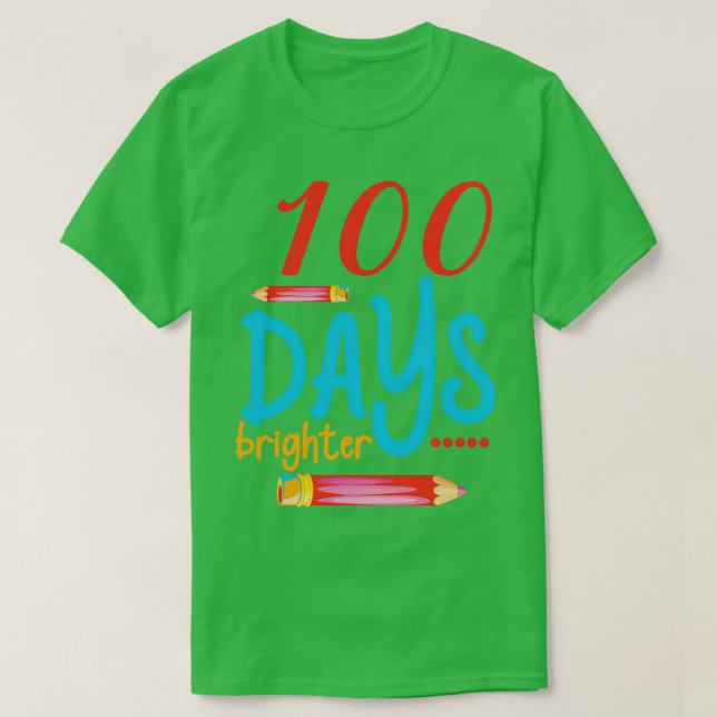 100 Tage heller 9 T-Shirt (Design vorne)