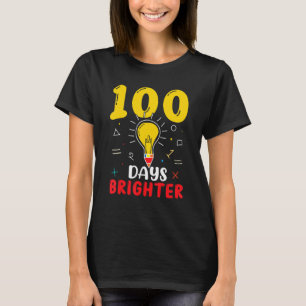 100 Tage hellere Kinder Schüler Lehrer 100. Tag T-Shirt