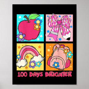 100 Tage Hellrocoquette 100 Tage Scho Poster