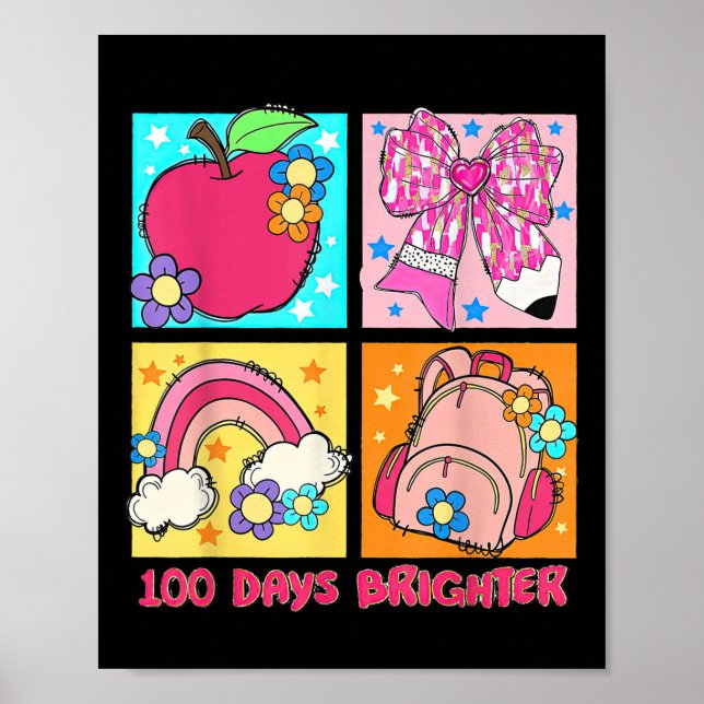 100 Tage Hellrocoquette 100 Tage Scho Poster (Vorne)