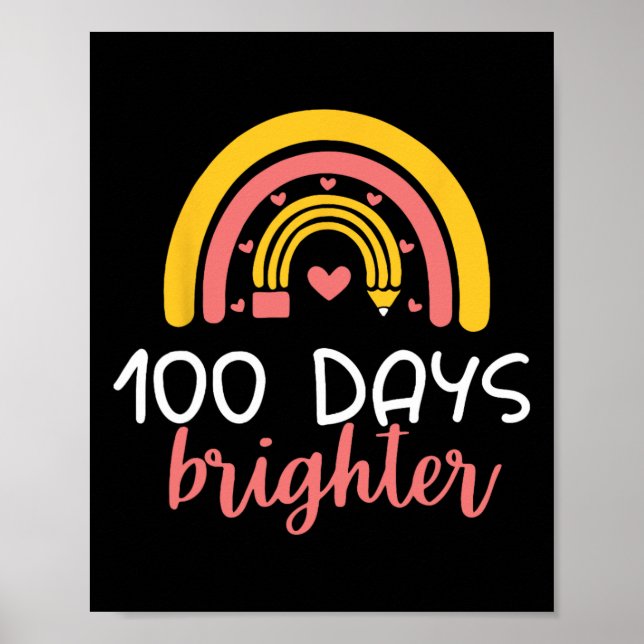 100 Tage Hellseherpädagoge Mädchen 100 Tage O Poster (Vorne)