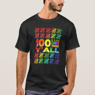 100 Tage Ihr Lehrer Kinder Teenager Glücklicher 10 T-Shirt