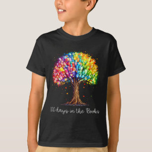 100 Tage im Buch Leselhrer 100. Tag T-Shirt