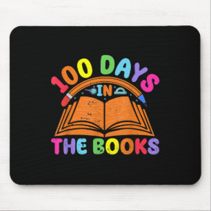 100 Tage in Büchern, die Lehrerin lesen 100 Tage Mousepad