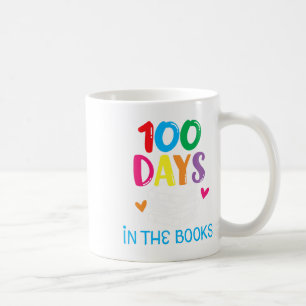 100 Tage in den Büchern - Buchliebhaber Englisch l Kaffeetasse