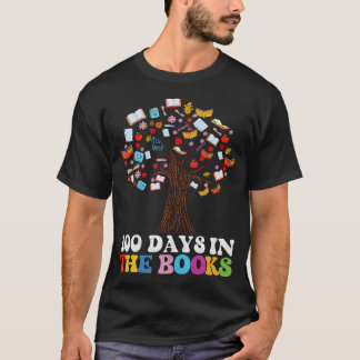 100 Tage in den Büchern, die Lehrer lesen 100. Tag T-Shirt