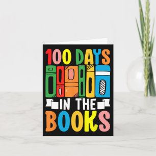 100 Tage in den Büchern Englischlehrer lesen 100 t Karte