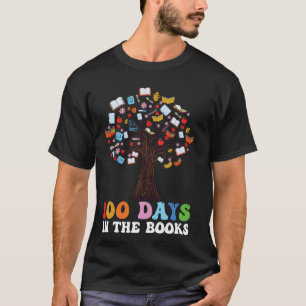 100 Tage in den Büchern Leselhrer 100. Tag von T-Shirt