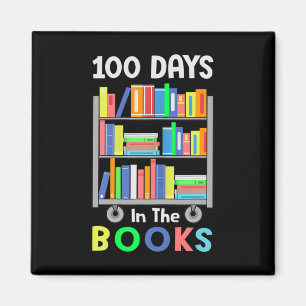 100 Tage in den Büchern Lesen Bibliothekarische Le Magnet