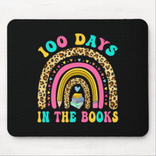 100 Tage in den Büchern Regenbogen lesen Lehrer Li Mousepad