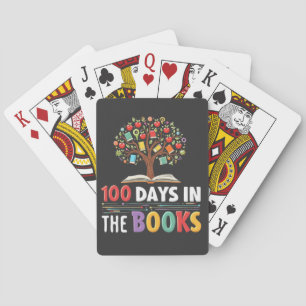 100 Tage in den Buchtagen des Buchlehrers Spielkarten