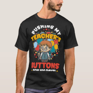 100 Tage in der Schule Druck auf die Lehrer T-Shirt
