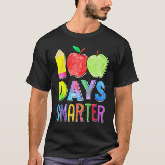 100 Tage intelligenter 100. Schultag für Lehrer T-Shirt