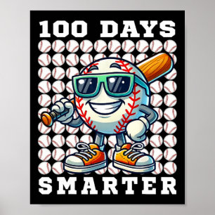 100 Tage intelligenter Bysebyll Für 100 Tage Schul Poster