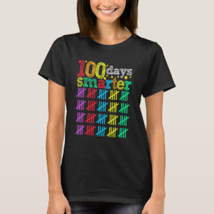 100 Tage intelligenter Frohen 100. Schultag Schüle T-Shirt
