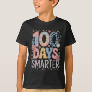 100 Tage intelligenter Frohes 100. Schultag Kinder T-Shirt