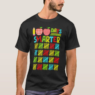 100 Tage intelligenter Glücklicher 100. Schultag S T-Shirt