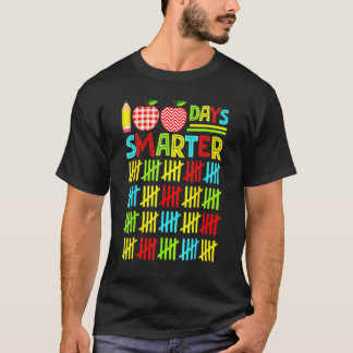 100 Tage intelligenter Glücklicher 100. Schultag S T-Shirt