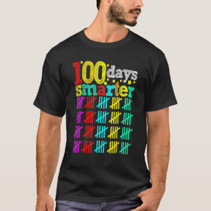 100 Tage intelligenter Glücklicher 100. Schultag S T-Shirt