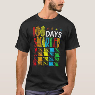 100 Tage intelligenter Glücklicher 100. Schultag S T-Shirt