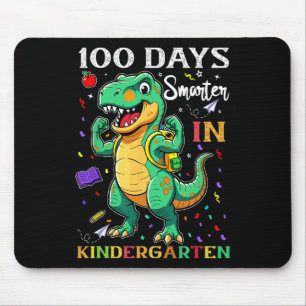 100 Tage intelligenter im Kindergarten Jungen 100. Mousepad