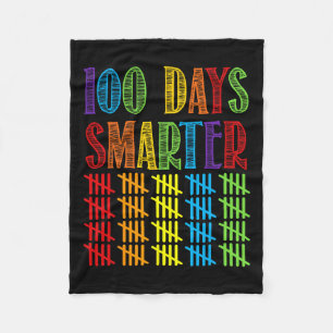100 Tage intelligenter Kindergartenlehrer 100. Fleecedecke