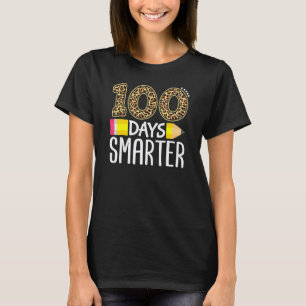 100 Tage intelligenter Lehrer oder Schüler 100. Ta T-Shirt