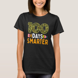 100 Tage intelligenter Lehrer oder Schüler 100. Ta T-Shirt
