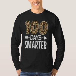 100 Tage intelligenter Lehrer oder Student 100. Ta T-Shirt