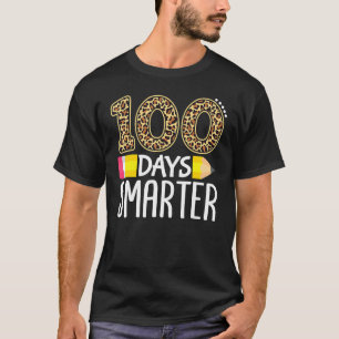 100 Tage intelligenter Lehrer oder Student 100. Ta T-Shirt