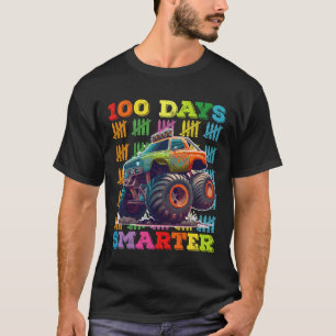 100 Tage intelligenter Monstertruck 100. Tag Schul T-Shirt