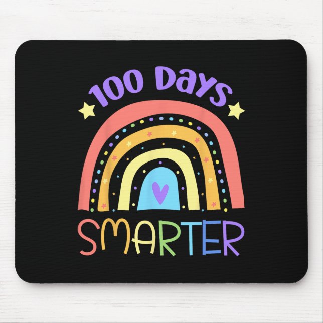 100 Tage intelligenter  Mousepad (Vorne)