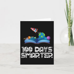 100 Tage intelligenter Raum 100. Schultag Astrona Karte