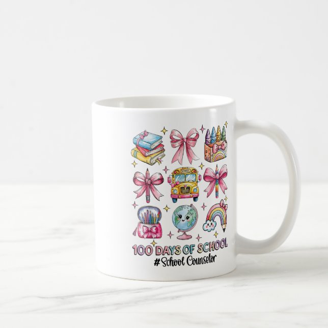 100 Tage intelligenter Schulberater am 100. Kaffeetasse (Rechts)