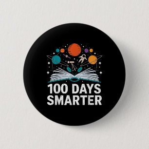 100 Tage intelligenterer Astronautenraum am 100. T Button