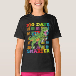100 Tage intelligenterer T-Rex-Dinosaurier 100. Ta T-Shirt