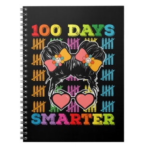 100 Tage intelligenterer unordentlicher Dutt 100.  Notizblock