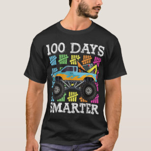 100 Tage intelligentes Monster Truck School Shirt, T-Shirt