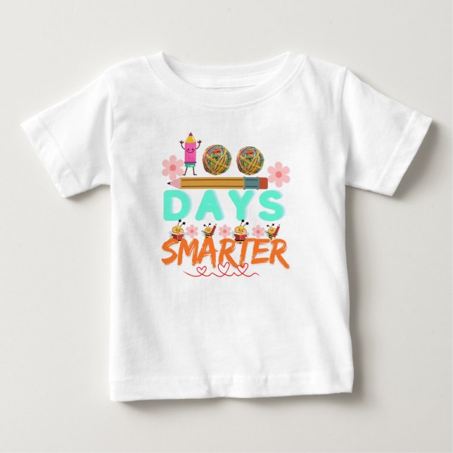 100 Tage intelligentes Shirt (Vorderseite)