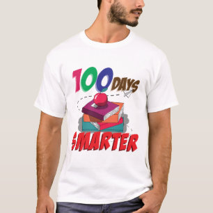 100 Tage intelligentes Shirt 100 Schultage pro J