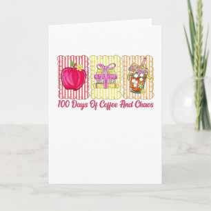 100 Tage Kaffee Und Chaos Karte