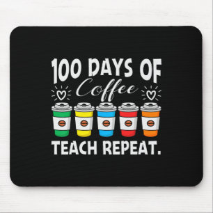 100 Tage Kaffeemaschine; Chaos 100 Tage Schultee Mousepad