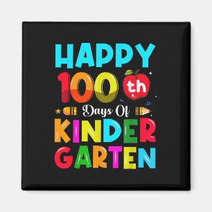100 Tage Kindergarten 100. Schultag Magnet